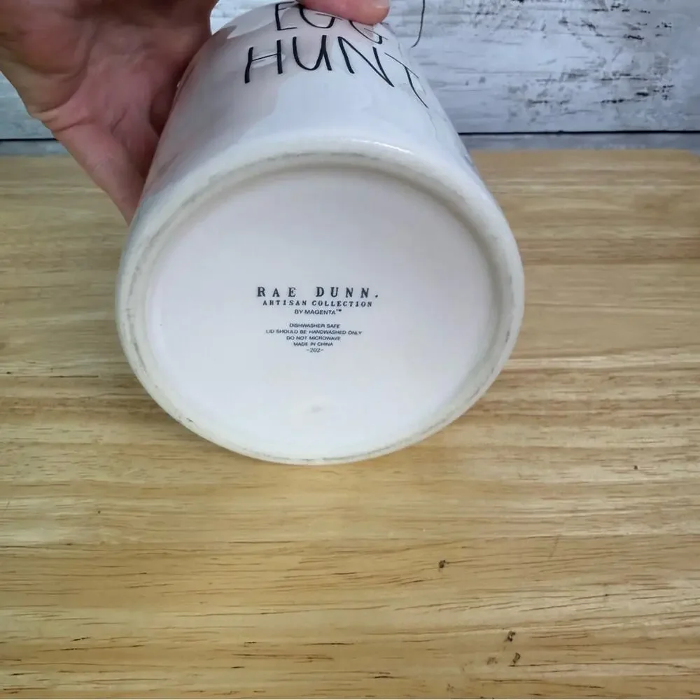 Rae Dunn Egg Hunt Canister Jar